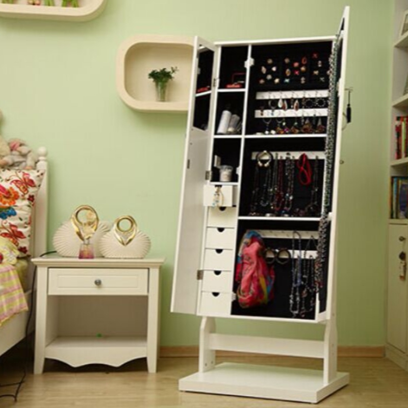 Standing Jewelry Armoire