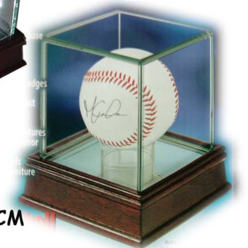 Single Baseball Glass Display case