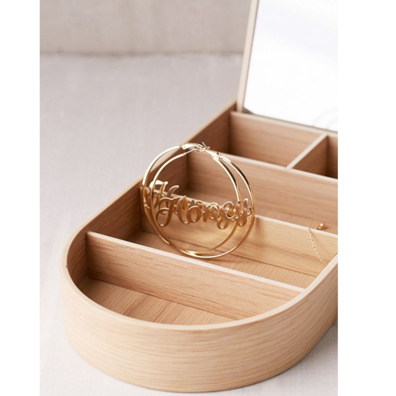 minimal Wooden Jewelry Box